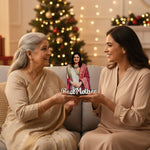 Personalized Cartoon Name Table Stand – Best Mother Edition (7×6 Inch) | Love Craft Gifts