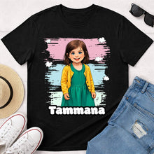 Personalized Cute Girl Photo T-Shirt