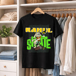 Personalized Skater Bunny Name T-Shirt for Men & Women – Custom Printed Black Street Style Tee | Love Craft Gifts