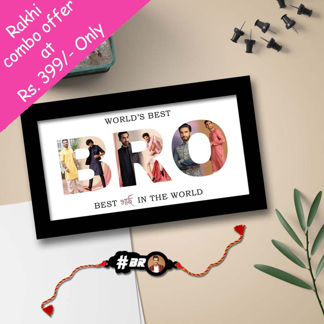 BRO– Photo Collage Frame for Brother | Love Craft Gifts