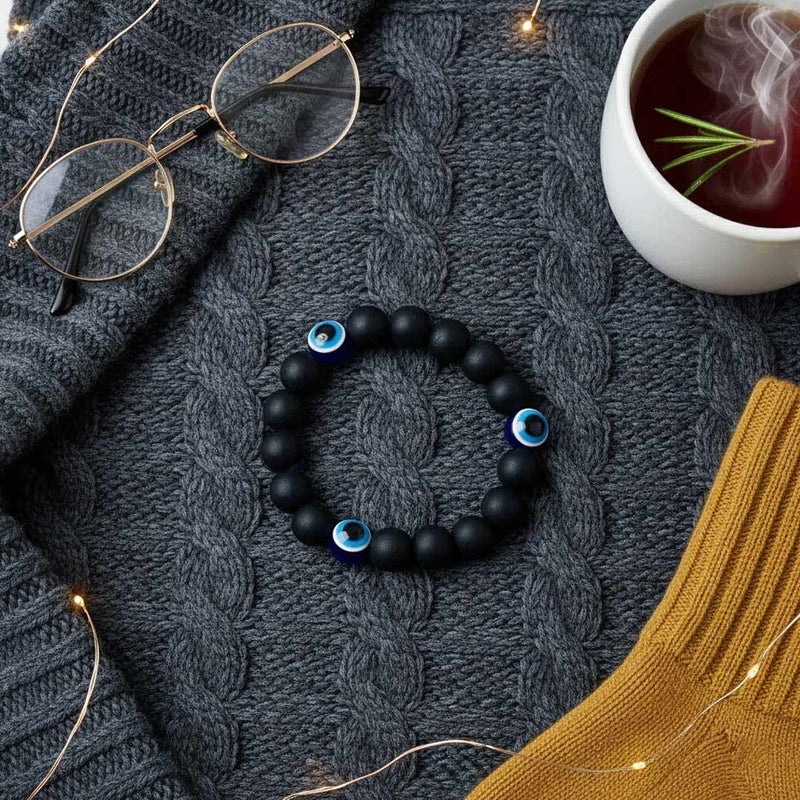 Evil Eye Bracelet – Protection from Negativity & Positive Energy Charm