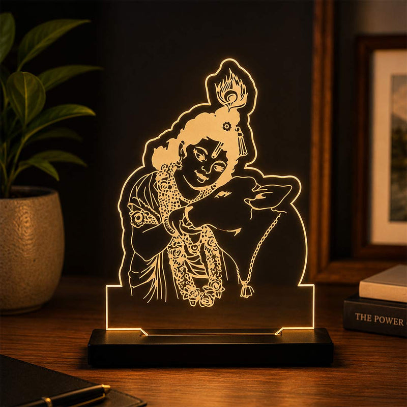 Krishna ji Car Dashboard Lamp