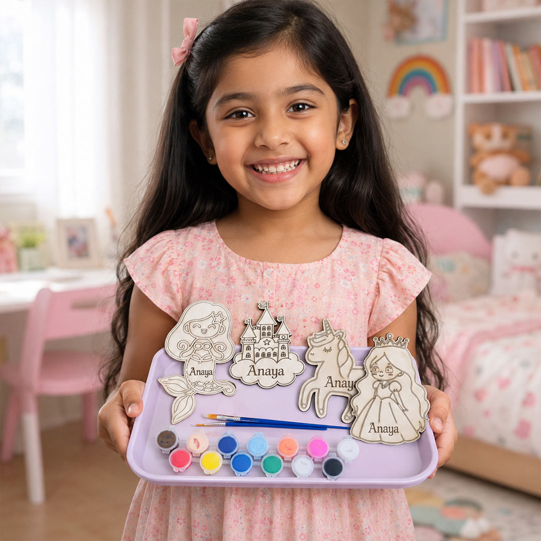 Personalized DIY Princess Painting Kit | Gift for Girls | Love Craft Gifts™