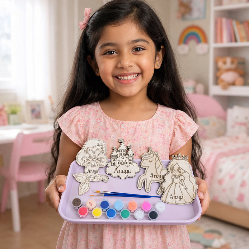 Personalized DIY Princess Painting Kit | Gift for Girls | Love Craft Gifts™