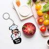 Chef Keychain With Name | Love Craft Gifts