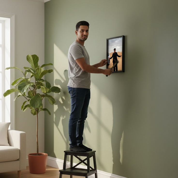 Dhurandhar Movie Style Photo Wall Frame (12×8 Inch) | Love Craft Gifts