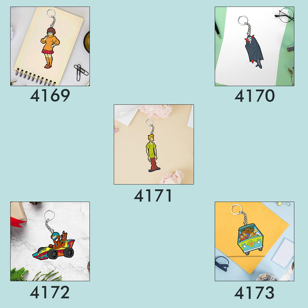 Scooby-Doo Characters Keychain - love craft gift