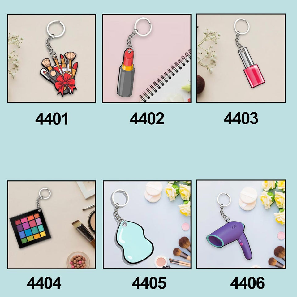 Makeup Keychains for Makeup Artist | Love Craft Gifts