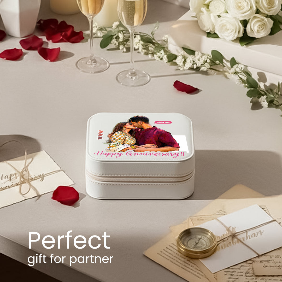 Personalized Jewellery Travel Case – A Special Anniversary Gift | Love Craft Gifts