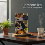 Personalized Couple Photo Acrylic Lamp – Single Light (6×9 Inch) | Love Craft Gifts