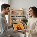 Personalized Horizontal Couple Photo Frame (12×8”) | Love Craft Gifts