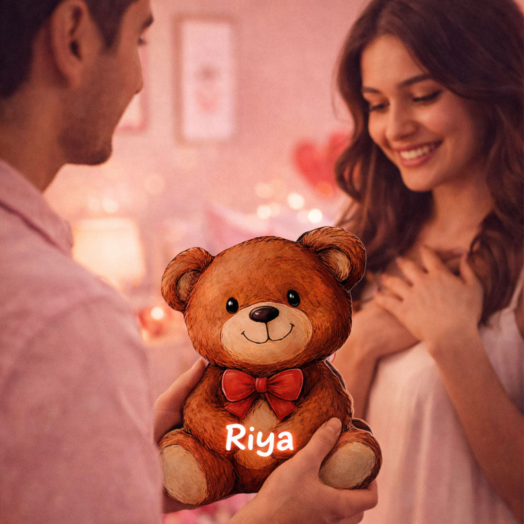 Teddy Love Light – A Name, A Glow, A Memory | Love Craft Gifts