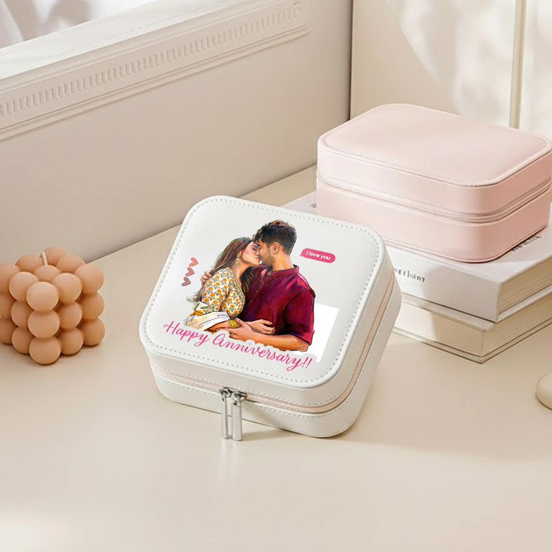 Personalized Jewellery Travel Case – A Special Anniversary Gift | Love Craft Gifts
