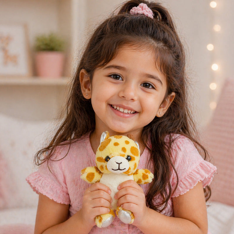 Personalized Cute Giraffe Soft Toy – Custom Name Plush Teddy Gift for Kids | Love Craft Gifts™