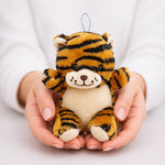 Personalized Cute Tiger Soft Toy – Custom Name Plush Teddy Gift for Kids | Love Craft Gifts™