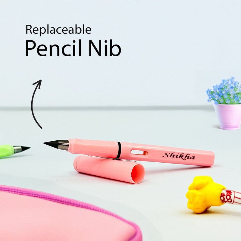 Multicolor Endless Customized 5 Pencils with Eraser