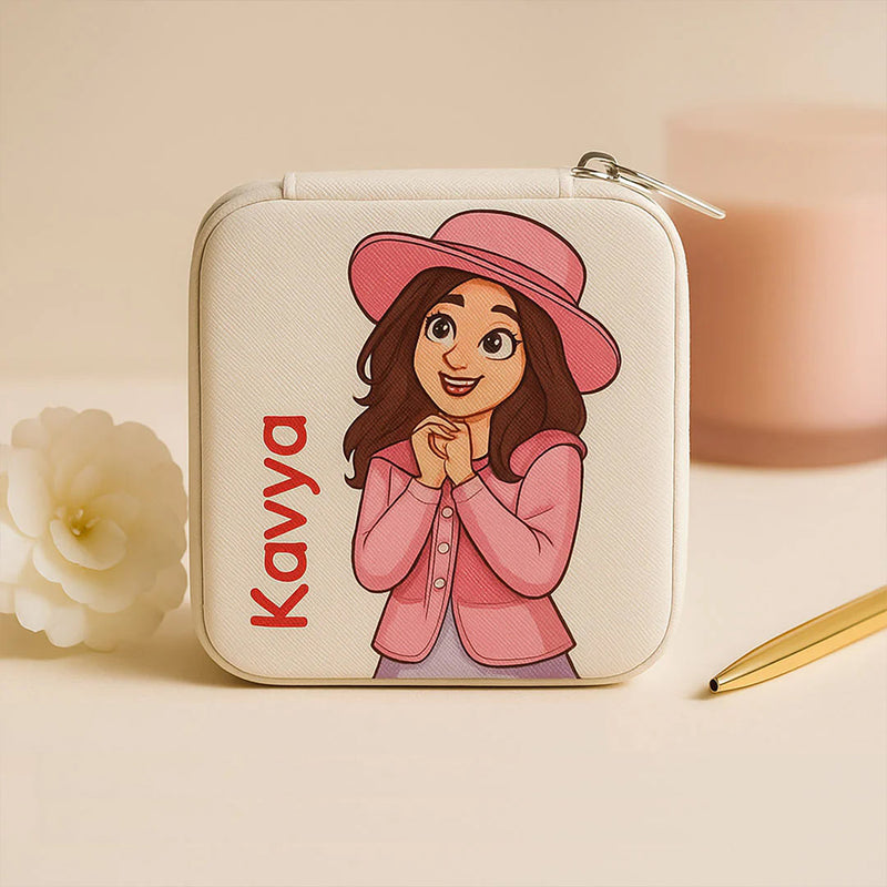 Personalized Jewellery Travel Case