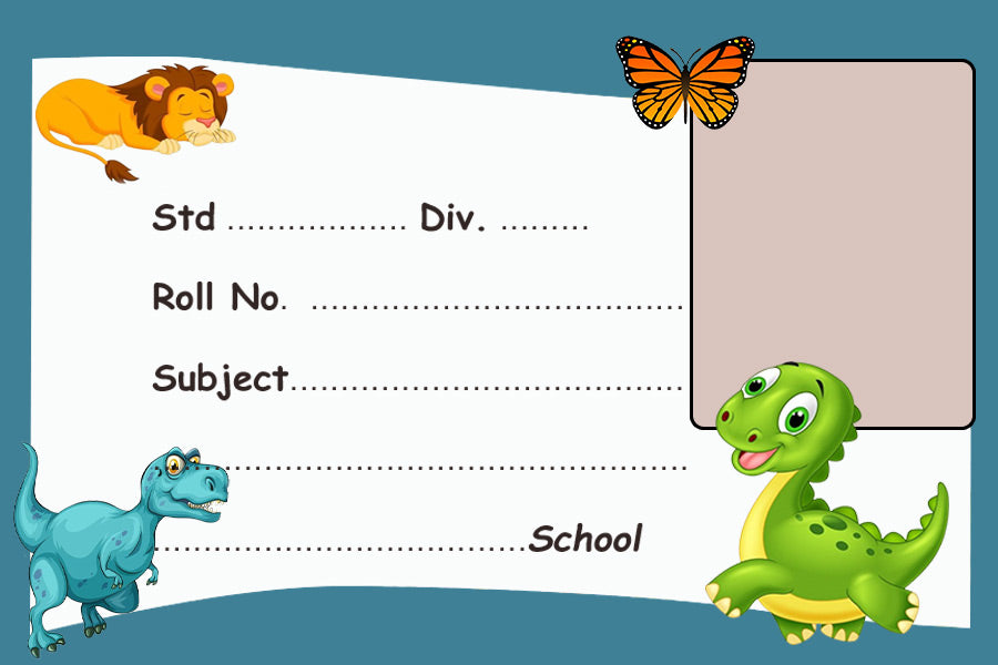 Dinosaur Name Slips 1 | 12x18" Sheet with 36 Labels