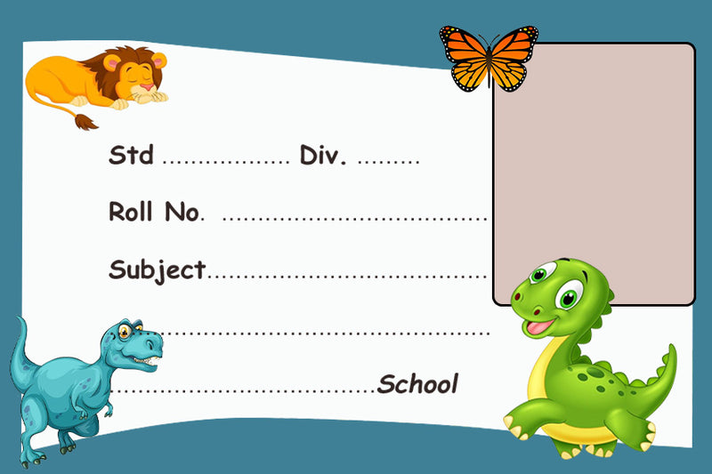 Dinosaur Name Slips 1 | 12x18" Sheet with 36 Labels