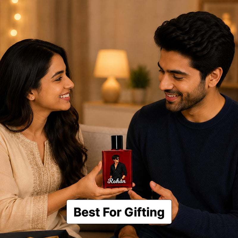 Personalized Park Avenue EDGE Eau De Parfum with Custom Photo & Name | Luxury Long-Lasting Perfume Gift for Men | 100ml | Love Craft Gifts™