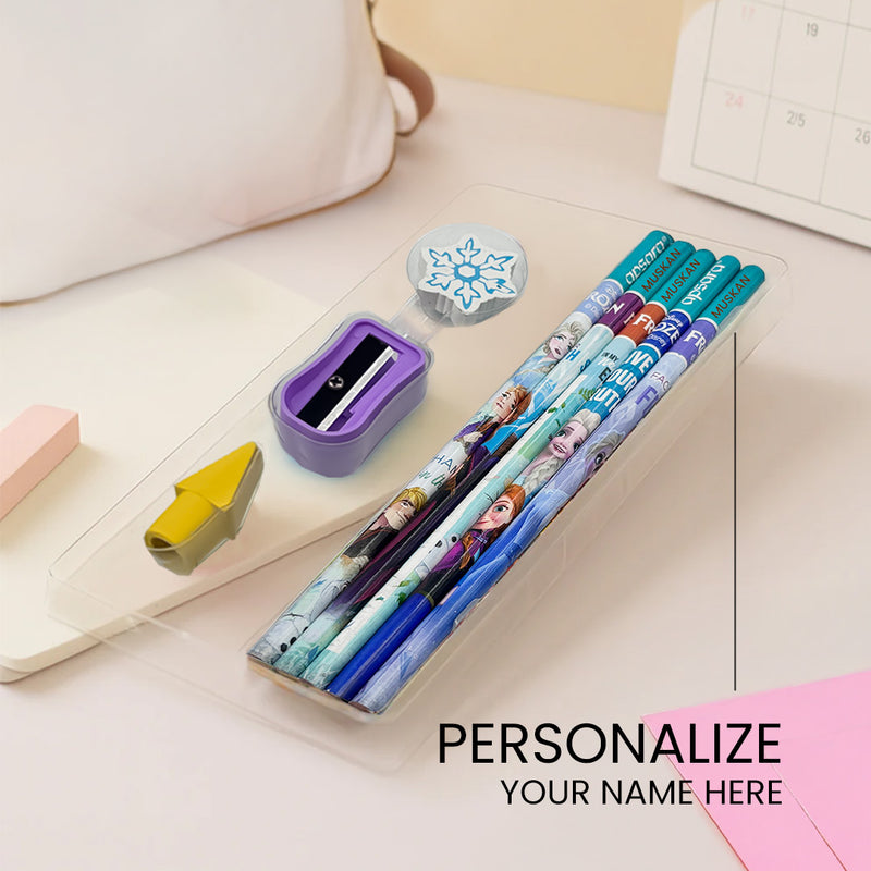 Disney Frozen Customized Pencil Set