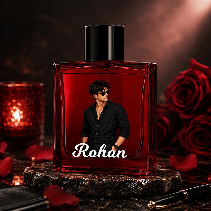 Personalized Park Avenue EDGE Eau De Parfum with Custom Photo & Name | Luxury Long-Lasting Perfume Gift for Men | 100ml | Love Craft Gifts™