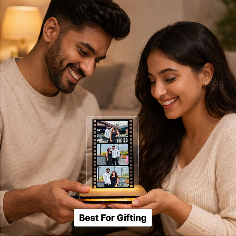 Personalized Film Strip LED Photo Frame Lamp- 7x5"