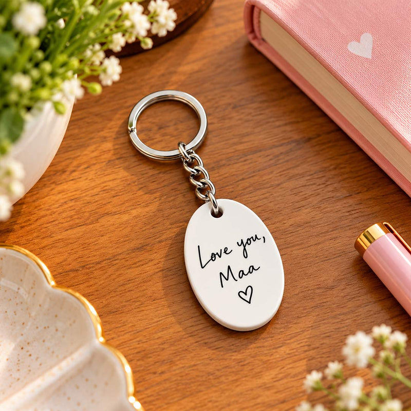 Love You Maa Message Keychain | Love Craft Gifts™