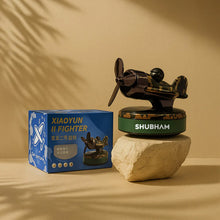 Personalized Propeller Plane Car Perfume – Camouflage Edition