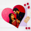 Customized Heart Shape Puzzle for Valentine With Oil Painting