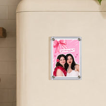 Personalized Best Friend Acrylic Photo Fridge Magnet | Bestie & BFF Friendship Gift | Love Craft Gifts™
