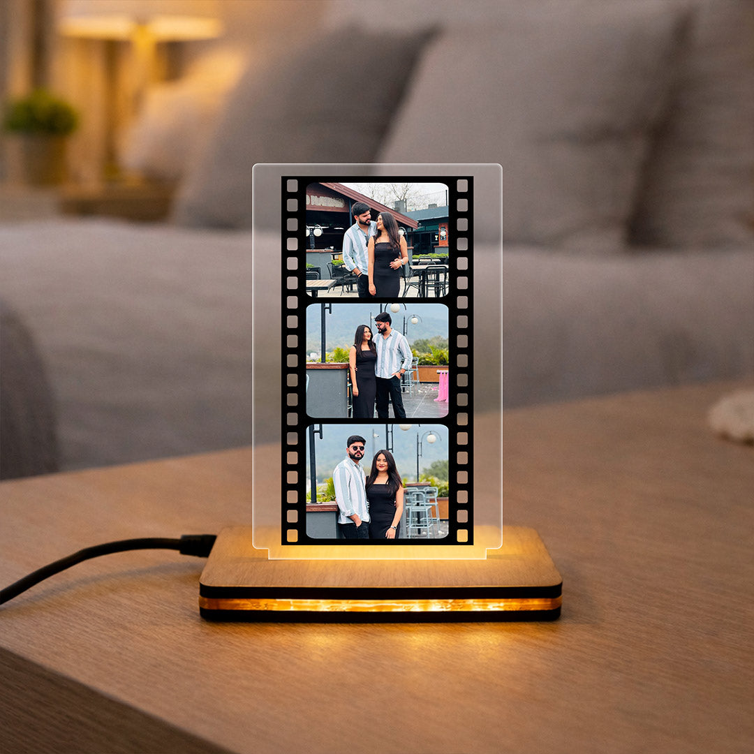 Personalized Film Strip LED Photo Frame Lamp- 7x5"