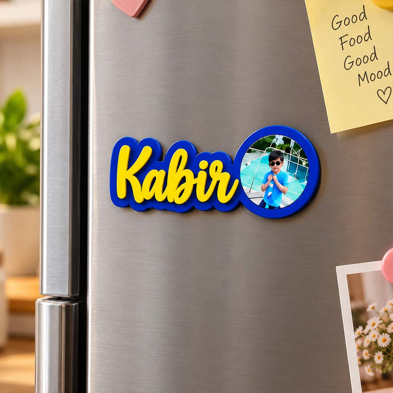 Custom Name Cutout Photo Magnet | Love Craft Gifts™