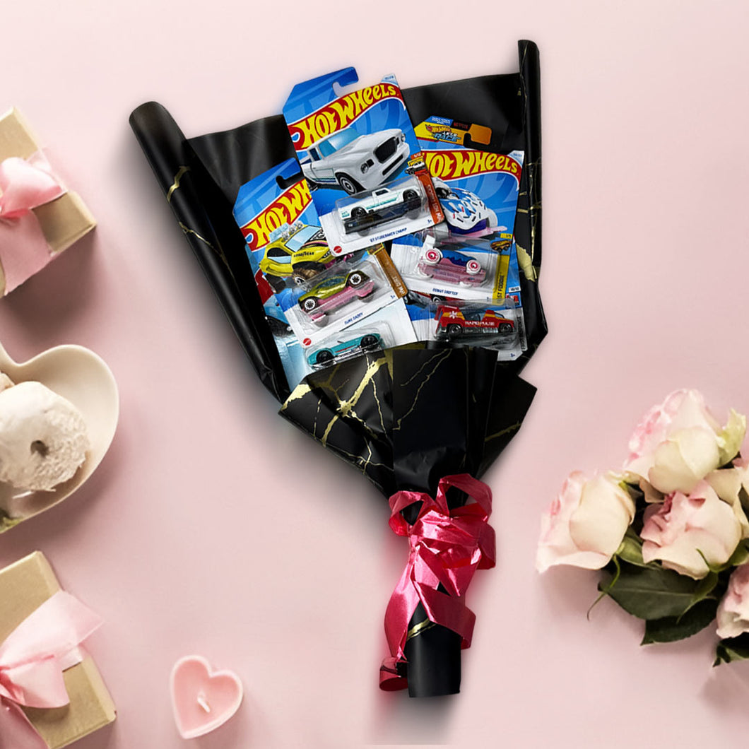 Hot Wheels Bouquet - The Ultimate Bouquet For Him- For Hisar