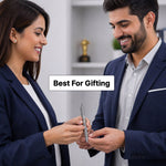 Personalized Grey Name Pen (Standard Size) – Elegant Custom Writing Gift for Professionals & Students | Love Craft Gifts™