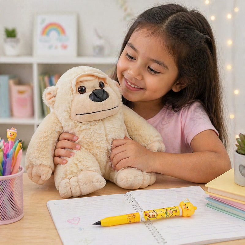 Cute Monkey Soft Toy Plush – Premium Kids Gift & Playful Companion (Standard Size) | Love Craft Gifts™