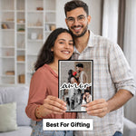 Personalized Amor Couple Photo Collage Frame – Custom Romantic Multi Photo Frame (All Sizes) | Love Craft Gifts