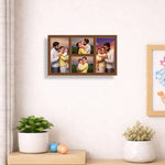 Personalized Family Photo Collage Frame with Custom Pictures 12x7 Inch | Love Craft Gifts