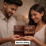 Personalized Wooden Watch & Key Holder 7x4 Inch – Custom Name Organizer for Keys & Watches | Love Craft Gifts™