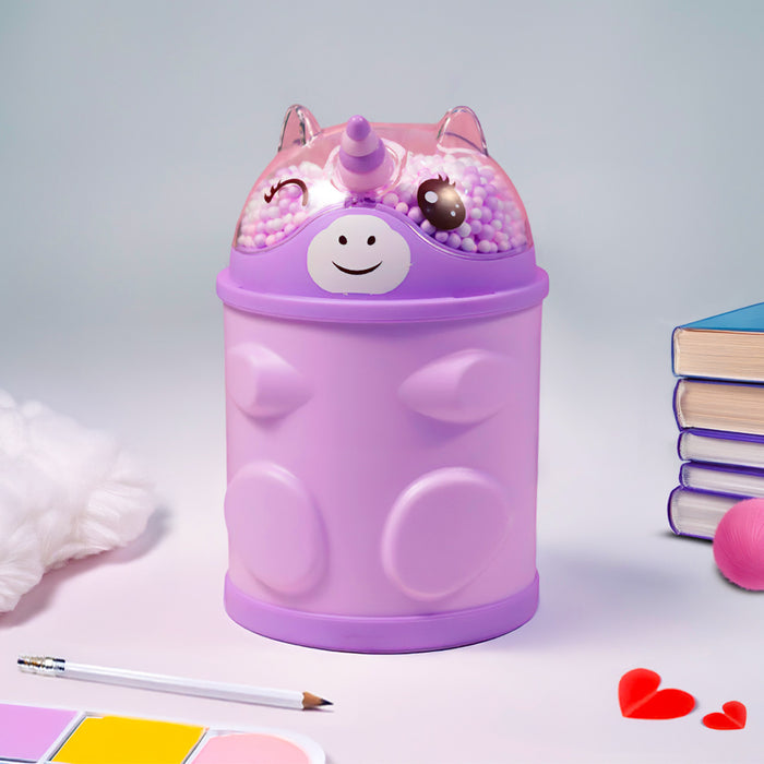 Personalized Plastic Piggy Bank -Unicorn Design Gullak for Girls