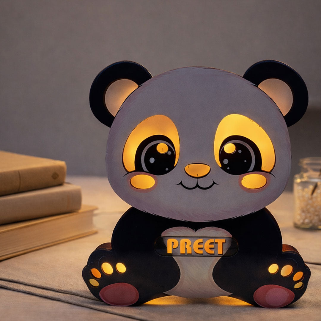 Panda Love Light – A Name, A Glow, A Memory | Love Craft Gifts