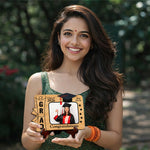 Personalized Graduation Photo Frame Wooden Table Stand (Class of 2026) – Custom Photo & Name Graduation Gift for Students, Friends & Loved Ones (6x6 Inch) | Love Craft Gifts