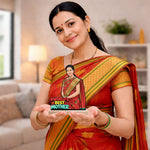 Personalized “World’s Best Mother” Wooden Cartoon Cutout Stand (6x8 Inch) Custom Photo Table Top Décor Gift for Mom | Love Craft Gifts