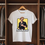 Personalized Cartoon Portrait Graphic T-Shirt – Custom Name & Photo Print | Love Craft Gifts