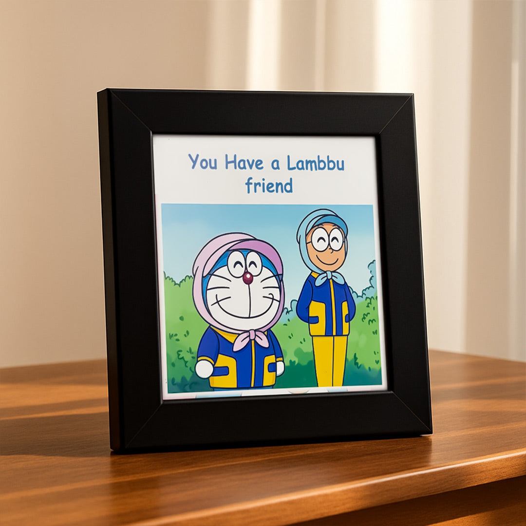 Doraemon Cartoon Frame Combo (Set of 5) | Love Craft Gifts