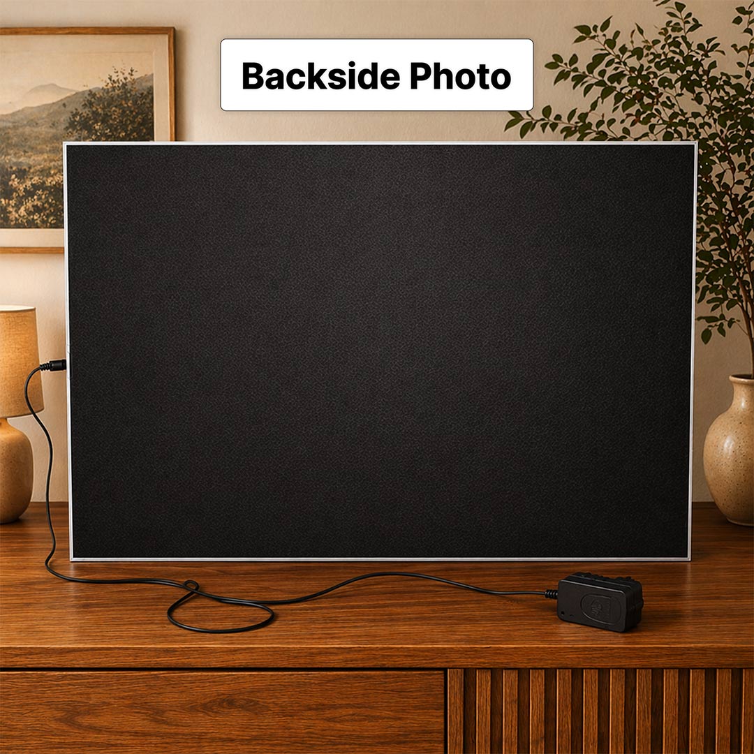 Personalized LED Acrylic Wall Frame with Warm White Light (24x36") Custom Photo Cartoon Wall Décor Gift for Boys, Husband & Boyfriend | Love Craft Gifts