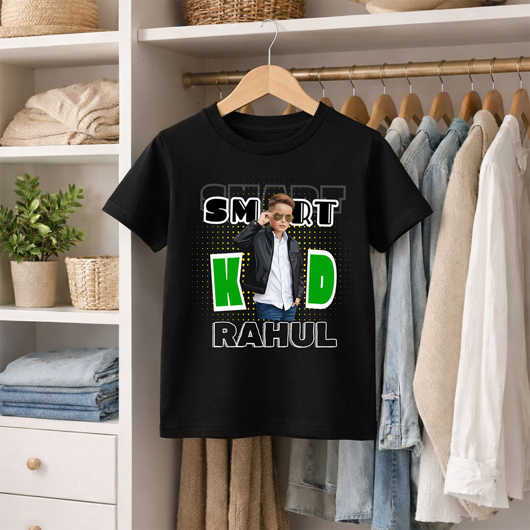 Personalized Smart Kid Boys T-Shirt