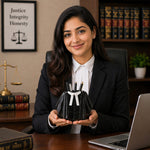 Personalized Lawyer Coat Pen Stand (Standard Size) – Custom Name Desk Organizer Gift | Love Craft Gifts™