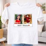 Personalized Kids Photo & Name Print White T-Shirt – Custom Unisex Casual Wear | Love Craft Gifts