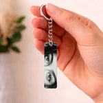 Personalized Couple Cartoon Cutout Table Stand – Custom Name Wooden Desk Décor (6x7 Inch) | Love Craft Gifts